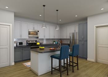 kitchen in midland tx modern apartment